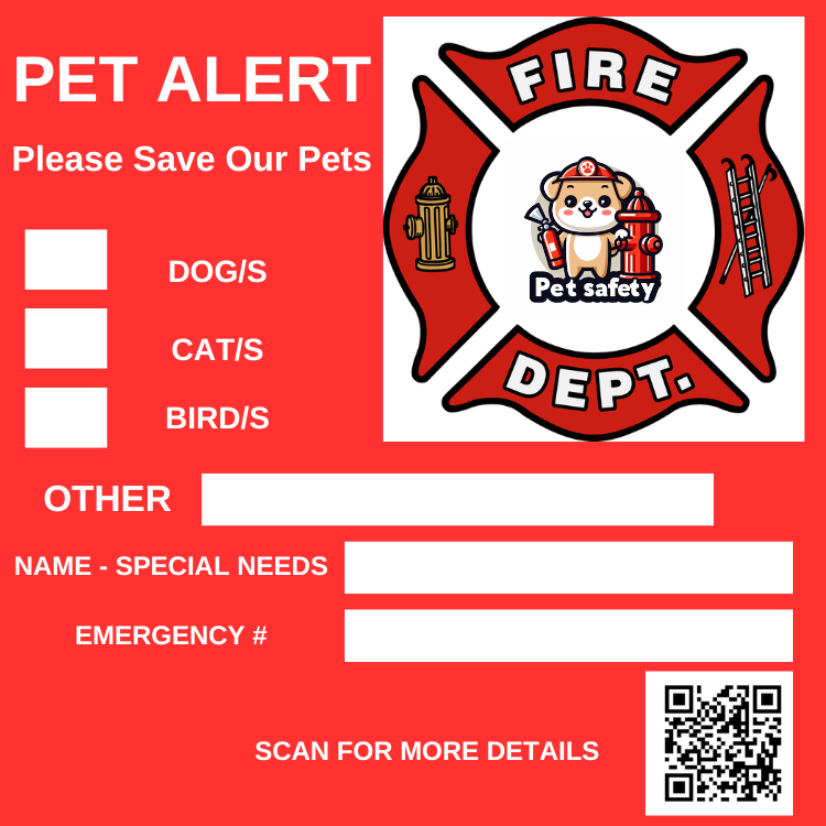 PLE Fire Pet Safety